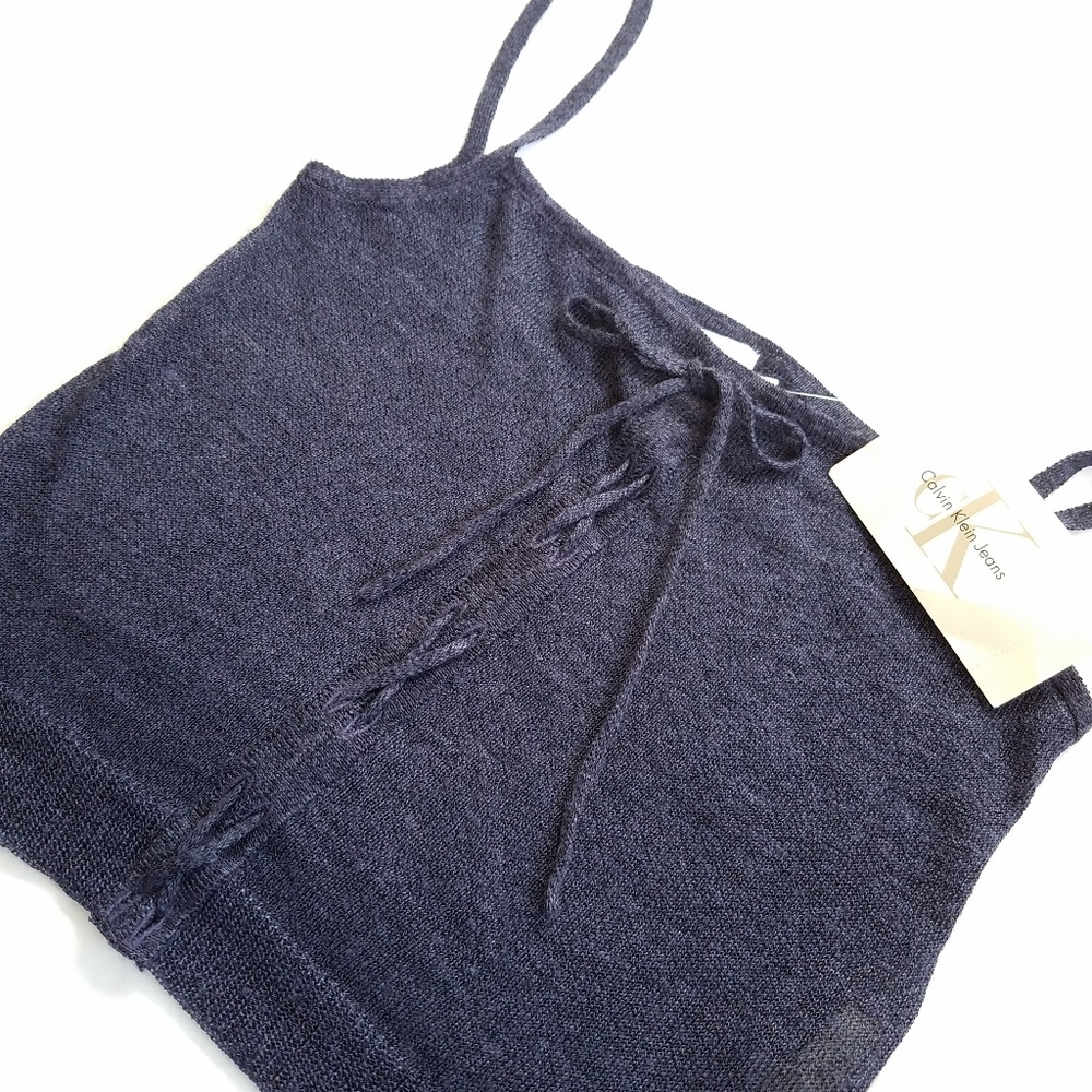 CK jeans knit tank top (Juniors)